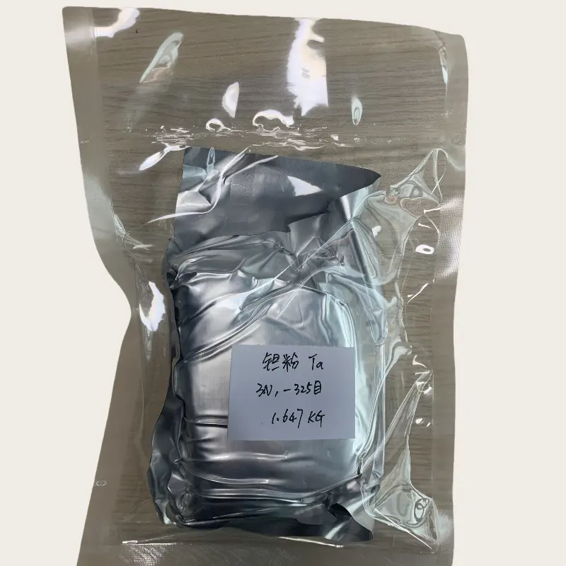 Tantalum Metal Ta CAS 7440-25-7 For Tantalum Ca...