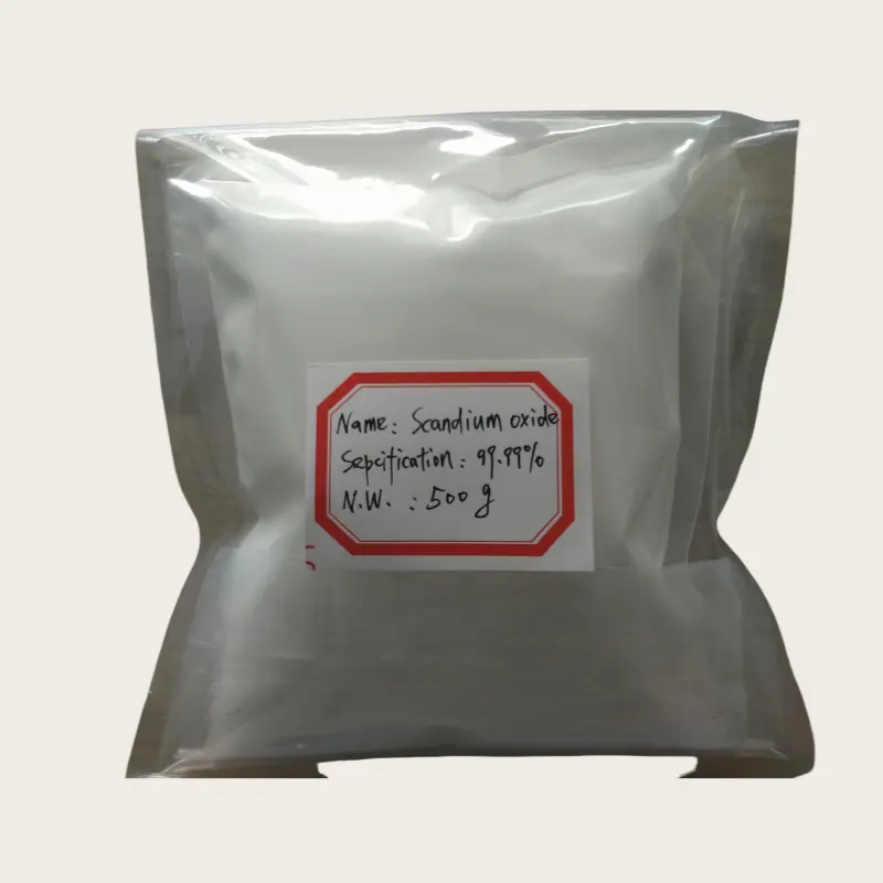 High Purity 99.999% Scandium Oxide Sc2O3 CAS 12...