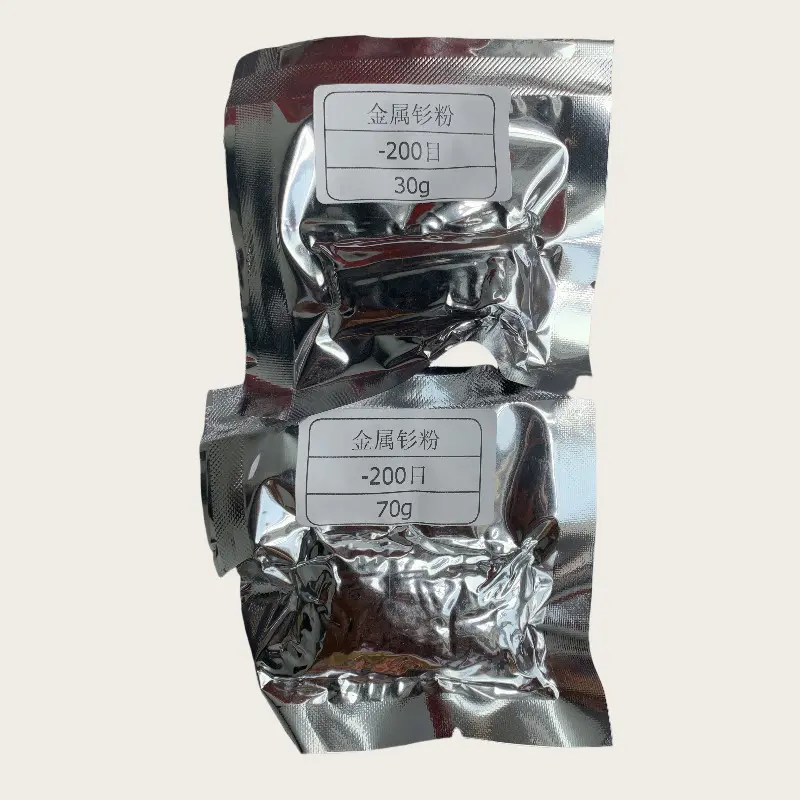 Samarium Metal Powder Sm CAS 7440-19-9 For Sama...